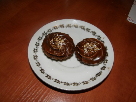 krémové košíčky